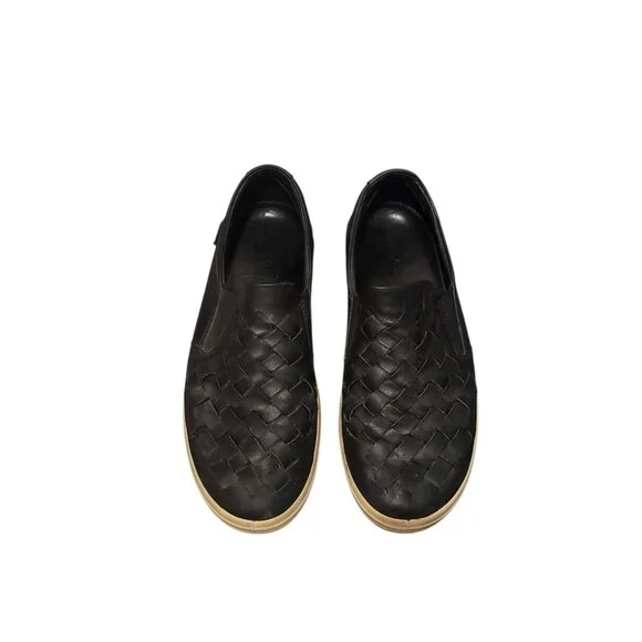 Ecco | Shoes | Ecco Soft 7 Woven Black Slip On Sneaker Shoes  display picture 3
